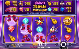 Joker’s Jewels Hold & Spin – Winning spin