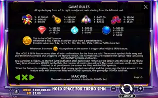 Joker’s Jewels Hold & Spin – Game rules