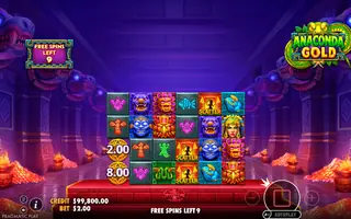 Anaconda Gold – Free spins