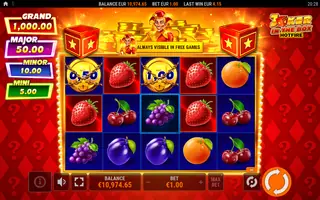 Joker in the Box Hotfire – Feature in play