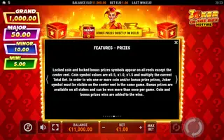 Joker in the Box Hotfire – Game rules