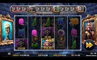Monster Money – Free spins