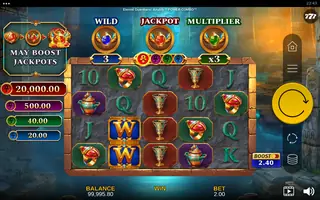 Eternal Guardians: Anubis POWER COMBO – Feature in play