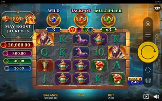 Eternal Guardians: Anubis POWER COMBO – Feature in play