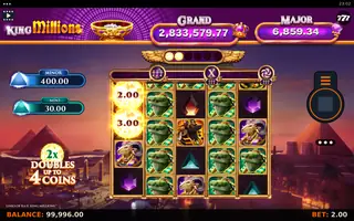 Links of Ra II King Millions – Feature in play