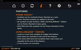 Links of Ra II King Millions – Game rules