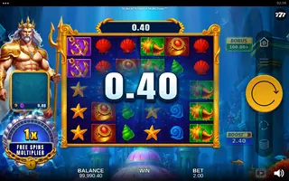 Strike of Poseidon MultiChase – Winning spin