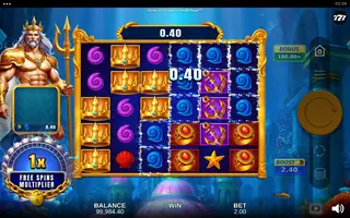 Strike of Poseidon MultiChase – Winning spin