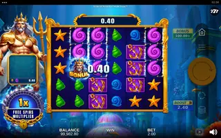 Strike of Poseidon MultiChase – Winning spin