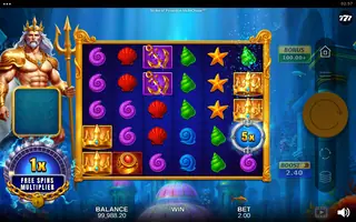 Strike of Poseidon MultiChase – Feature in play