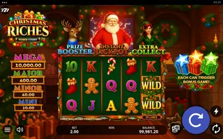Christmas Riches Power Combo – Feature in play