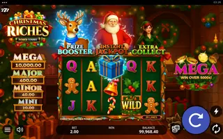 Christmas Riches Power Combo – Feature in play