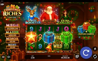 Christmas Riches Power Combo – Feature in play