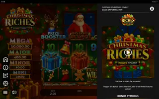 Christmas Riches Power Combo – Game rules