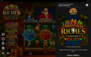 Christmas Riches Power Combo – Game rules
