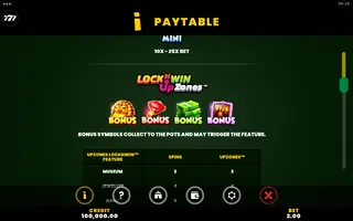 Penguin Heist – Paytable