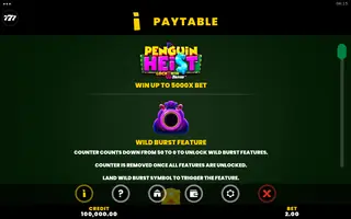 Penguin Heist – Game rules