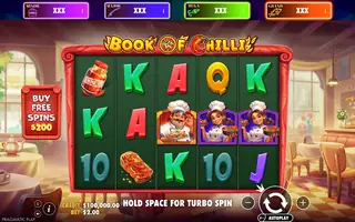 Book of Chilli – Big Bass Jackpot Bonanza – Base game