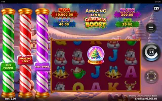 Amazing Link Christmas Boost – Feature in play