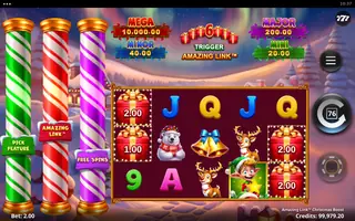 Amazing Link Christmas Boost – Feature in play