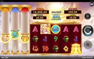 Amazing Link Zeus Boost – Bonus round