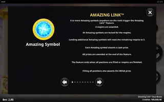 Amazing Link Zeus Boost – Game rules