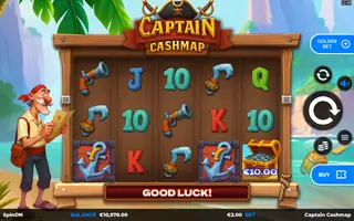 Captain Cashmap – Winning spin