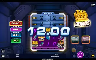Agent Whiskers – Winning spin