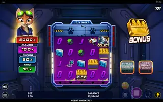 Agent Whiskers – Feature in play