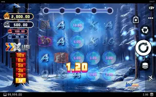 Wolf Prime Diamond X UP – Winning spin