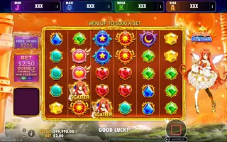 Starlight Princess – Oranje Jackpot – Base game