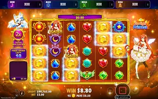 Starlight Princess – Oranje Jackpot – Feature in play