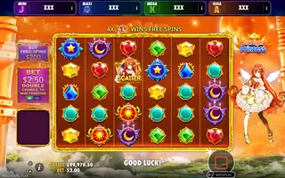 Starlight Princess – Oranje Jackpot – Feature in play