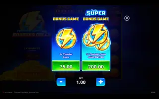 Thunder Coins XXL: Booster Cells – Bonus buy