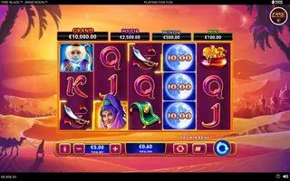 Fire Blaze: Jinns Moon – Winning spin