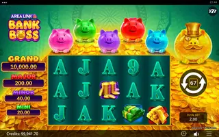Area Link Bank Boss – Feature in play