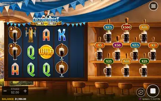 Oktoberfest Take It or Build It – Feature in play