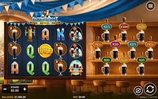 Oktoberfest Take It or Build It – Feature in play