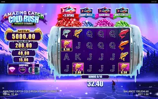 Amazing Catch Cold Rush Power Combo – Bonus round