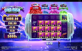 Amazing Catch Cold Rush Power Combo – Bonus round