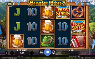 Bavarian Riches 3 – Feature in play