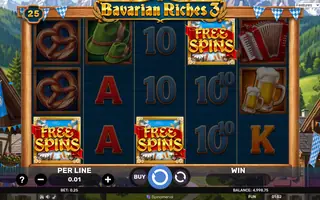 Bavarian Riches 3 – Feature in play