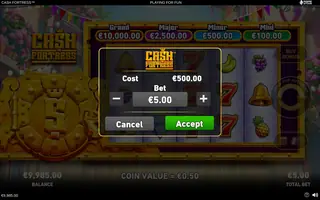 Cash Fortress – Bonus buy