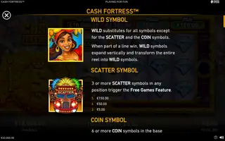 Cash Fortress – Game rules