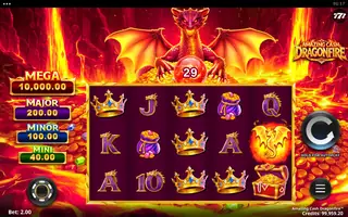 Amazing Cash Dragonfire – Base game