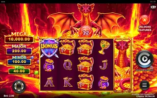 Amazing Cash Dragonfire – Feature in play