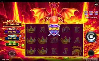 Amazing Cash Dragonfire – Free spins