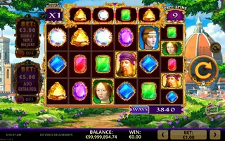 Da Vinci DeluxeWays – Free spins