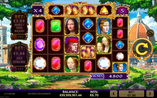 Da Vinci DeluxeWays – Free spins