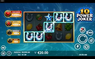 10 Power Joker – Winning spin